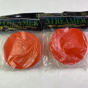 X2 Cindus Crepe Streamers 1.75" x 500ft Orange